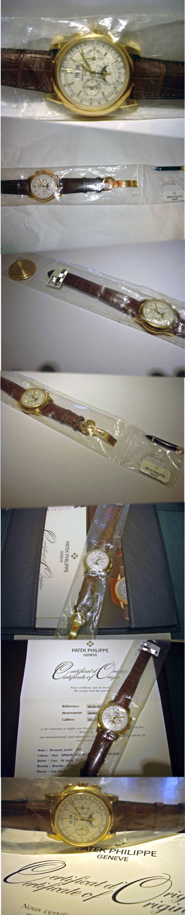Patek Philippe ewiger Kalender und Chronograph Ref. 5970J sealed